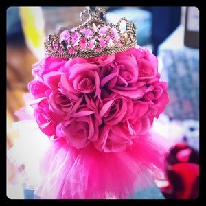 Tu-Tu inspired centerpieces